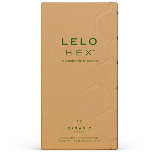 LELO - CAIXA DE PRESERVATIVOS ORGÃNICOS HEX 12